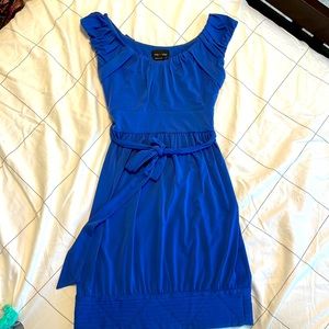 Max and Cleo size XS short blue dress